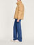 Oversized technical fabric padded jacket