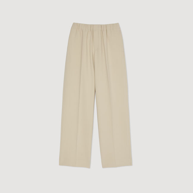 Wide-leg trousers