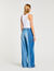 Jeans with contrasting panels