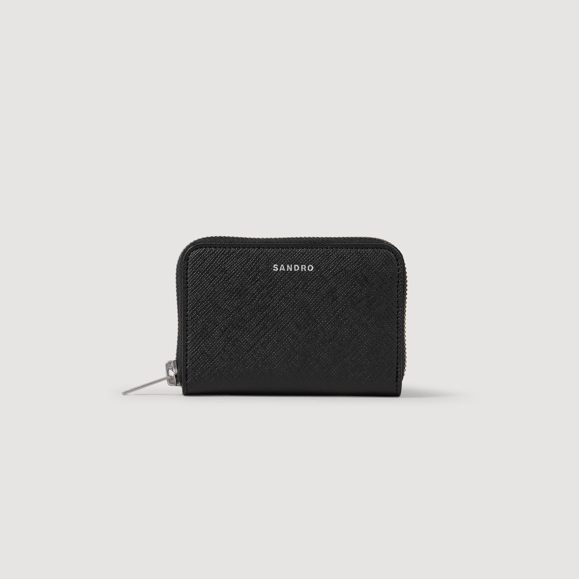 Zipped cord wallet