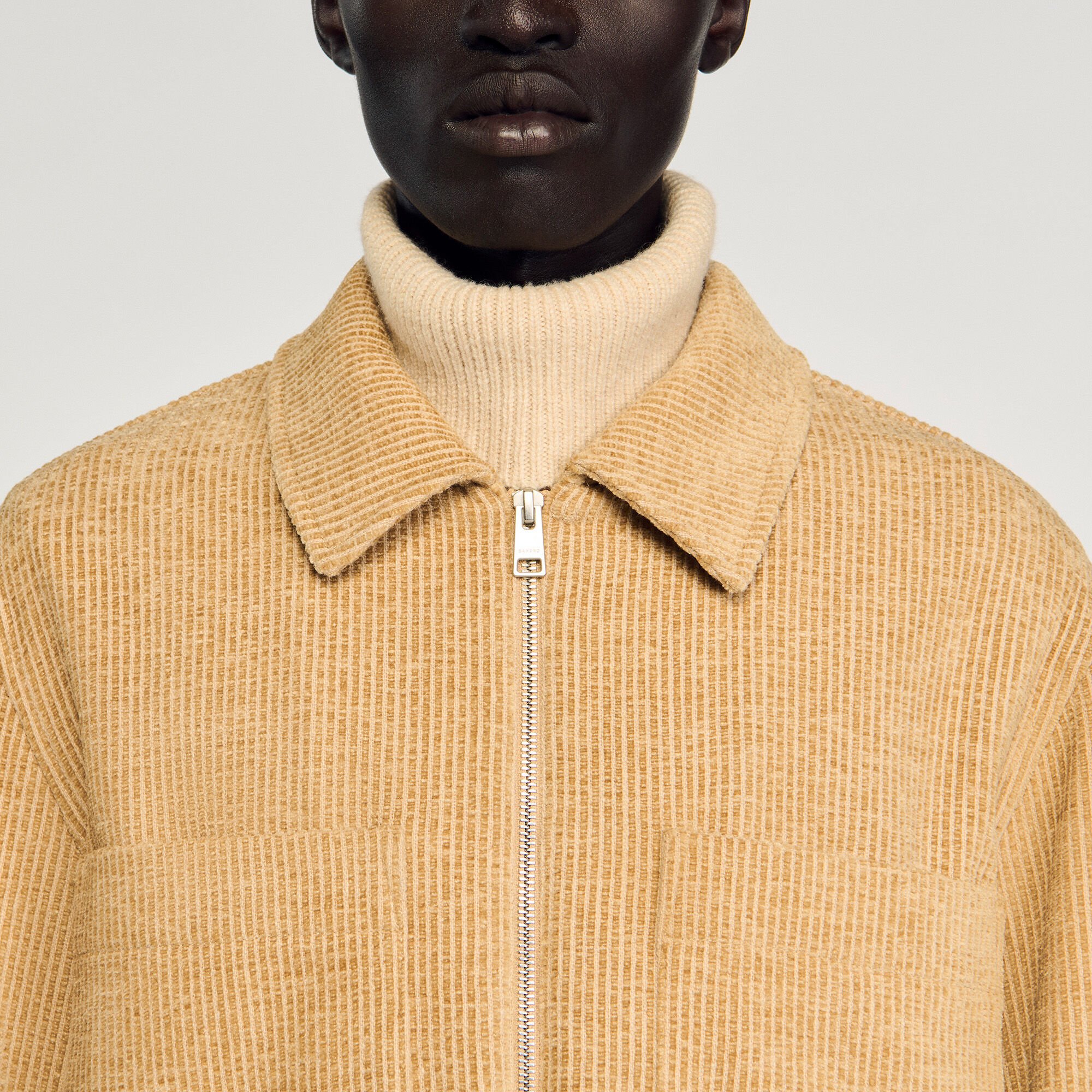 Corduroy overshirt