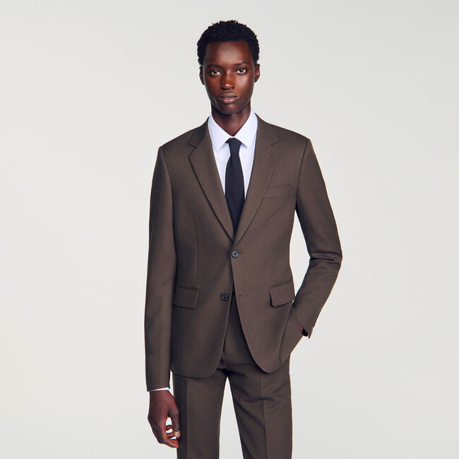 Wool suit jacket - Men | Sandro