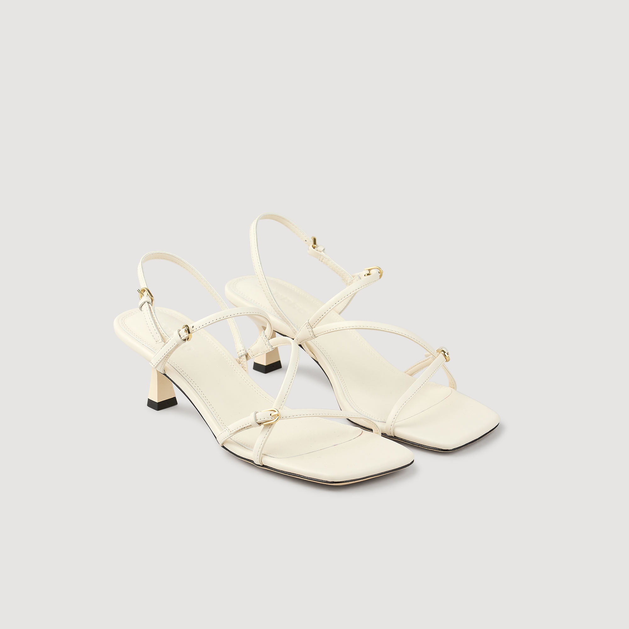 Sandals with straps