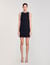 Short dress with rhinestone details