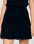 Short two-tone skirt