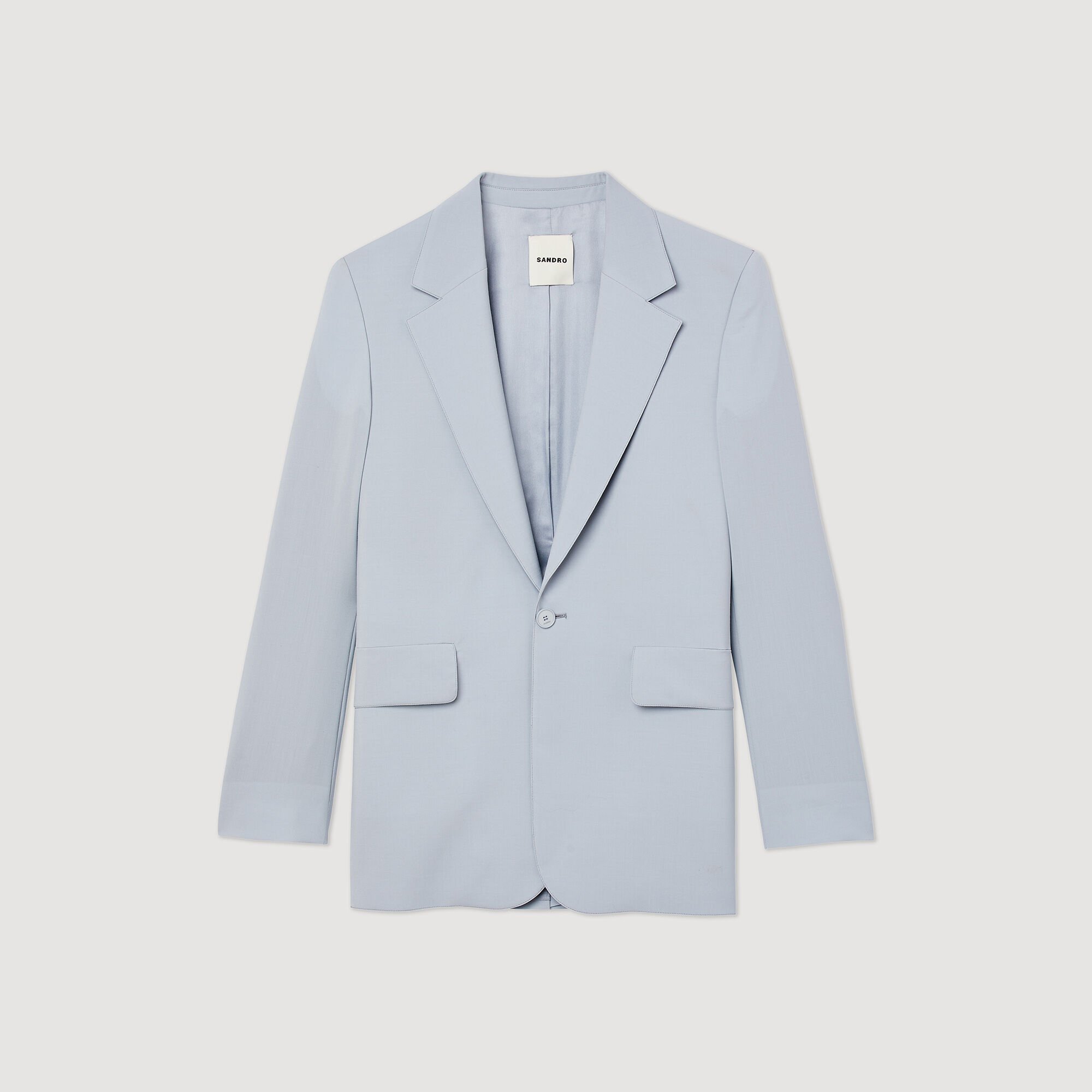 Virgin wool suit jacket