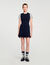 2-in-1 short knit dress