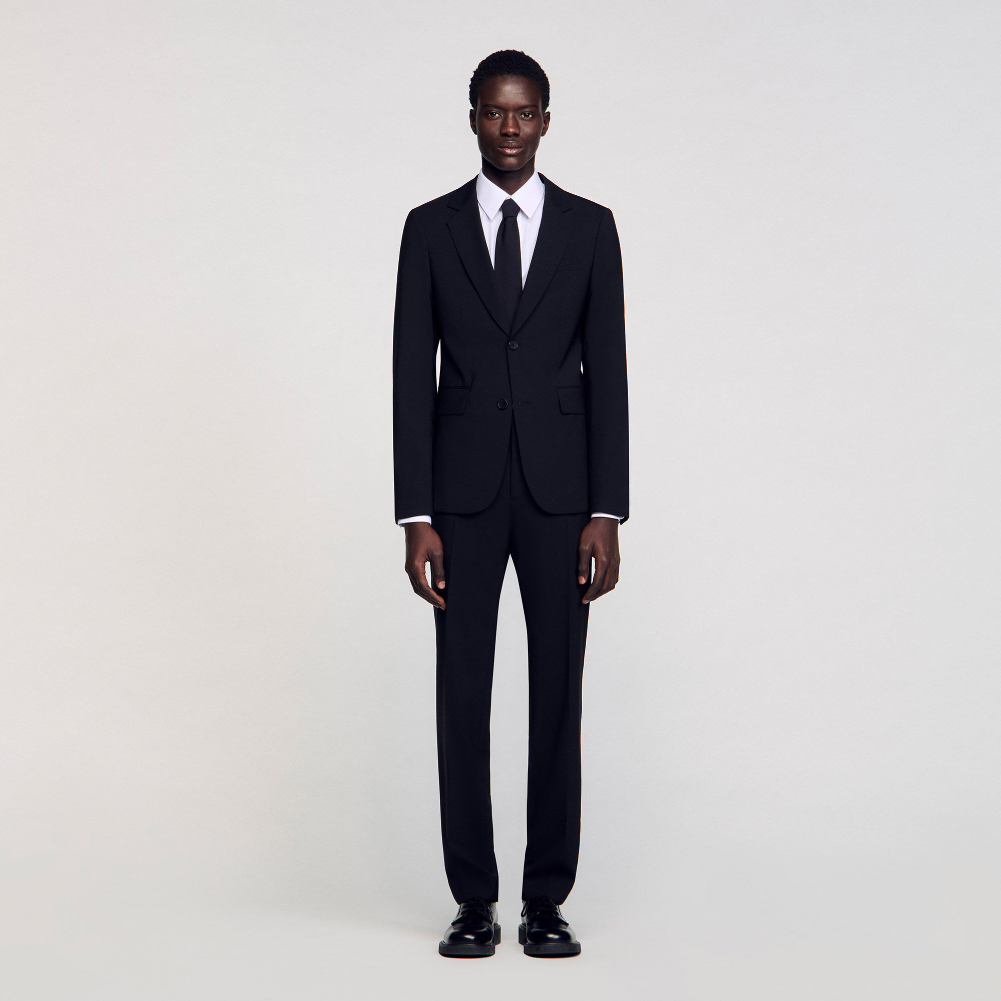 Virgin wool suit jacket