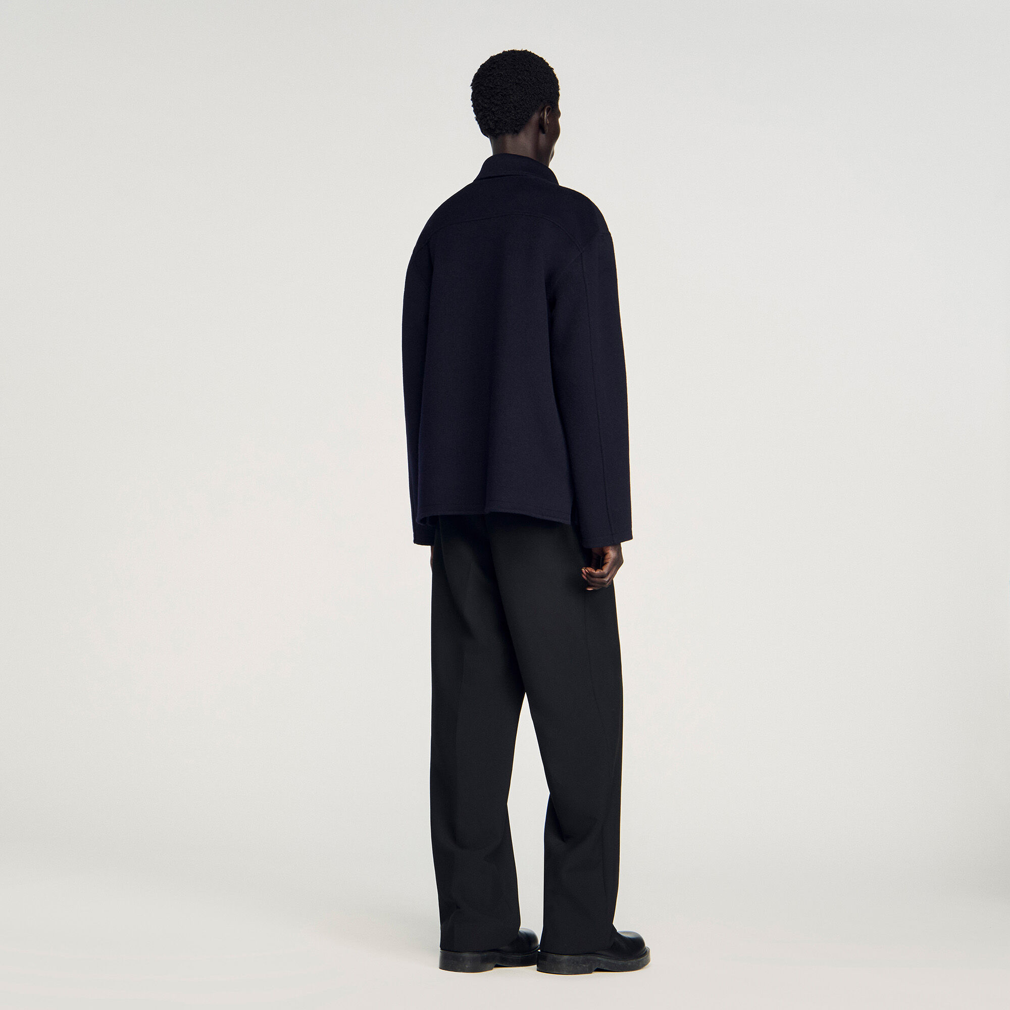 Zipped overshirt