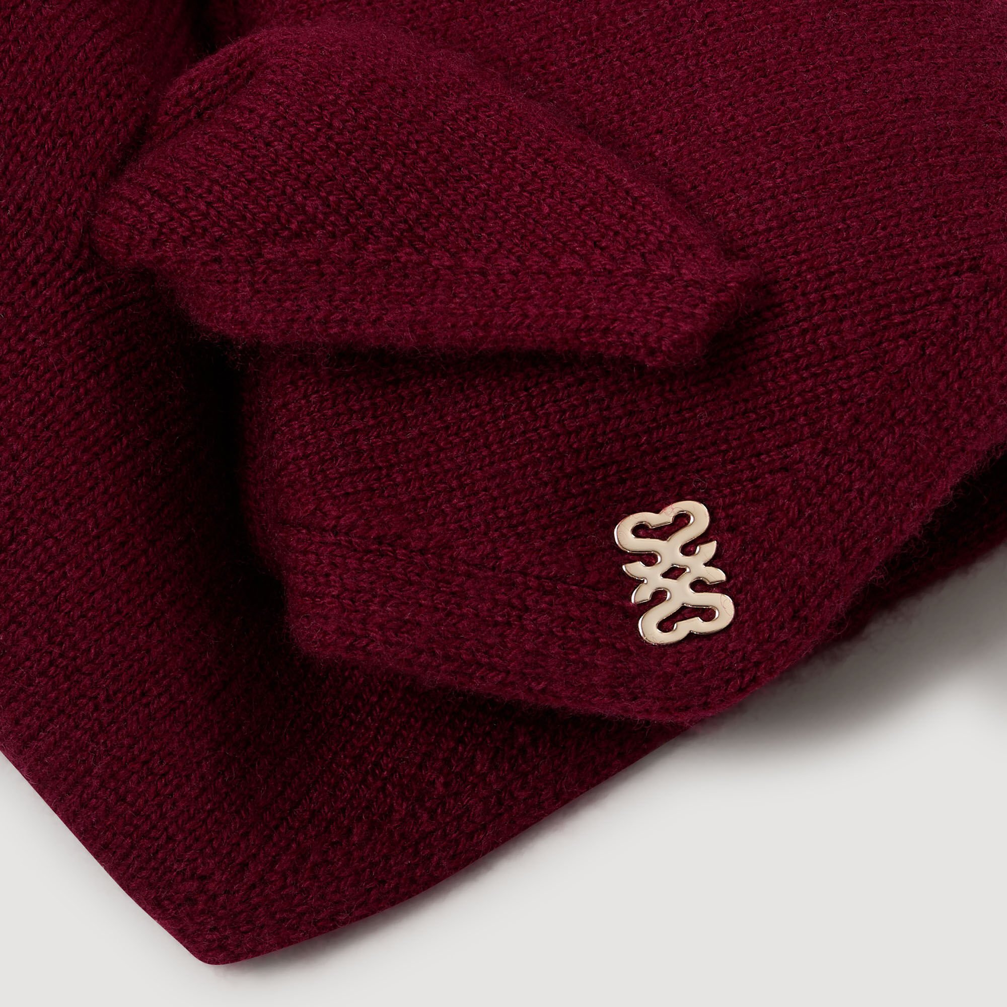 Wool and cashmere scarf