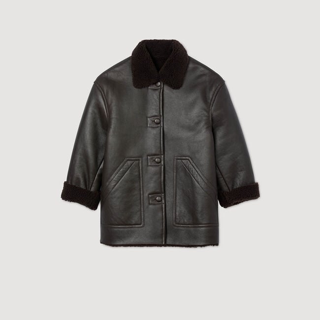 Shearling coat