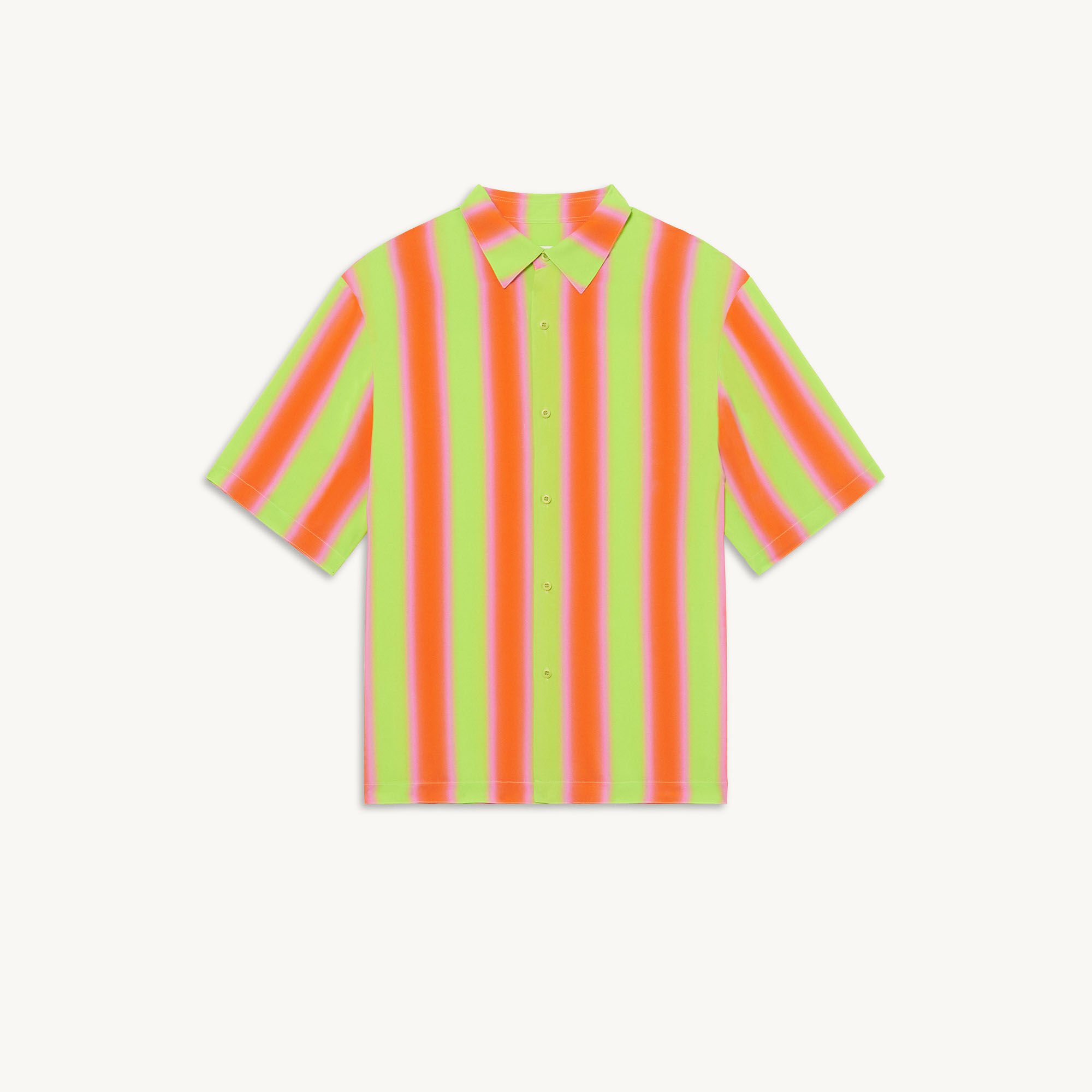 Striped flowing shirt