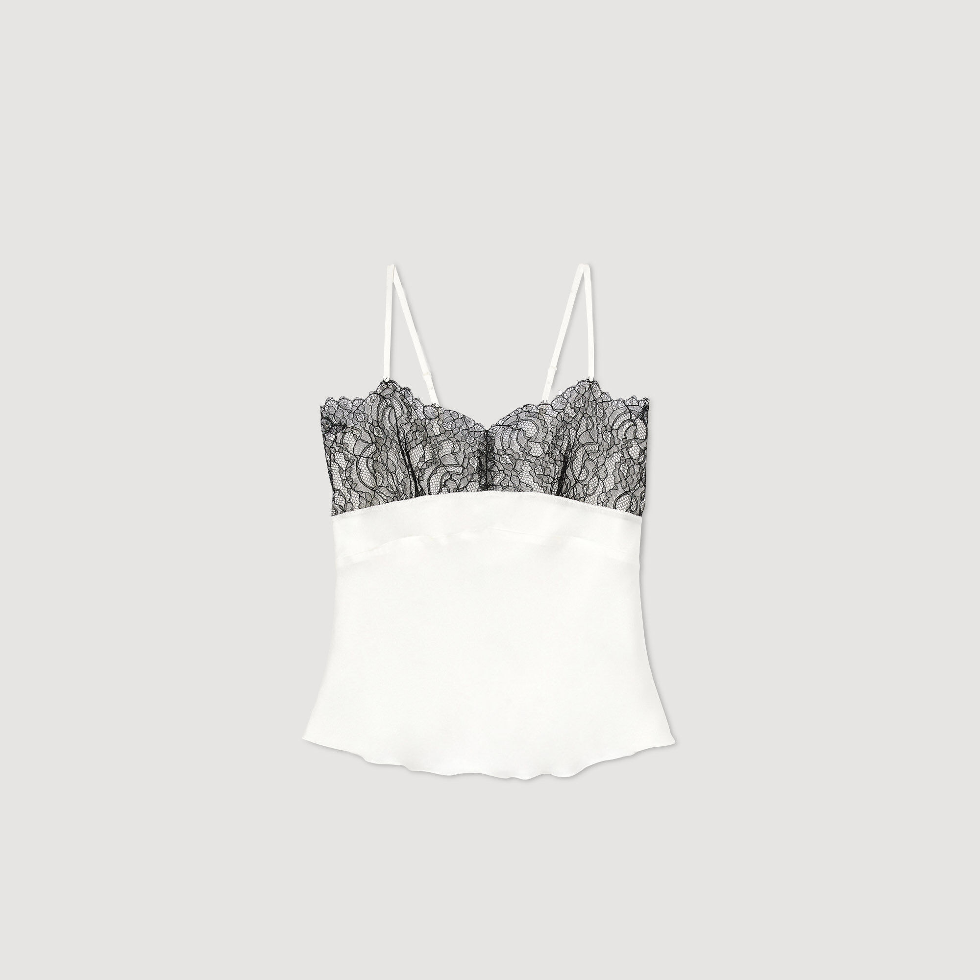 Satin-finish camisole