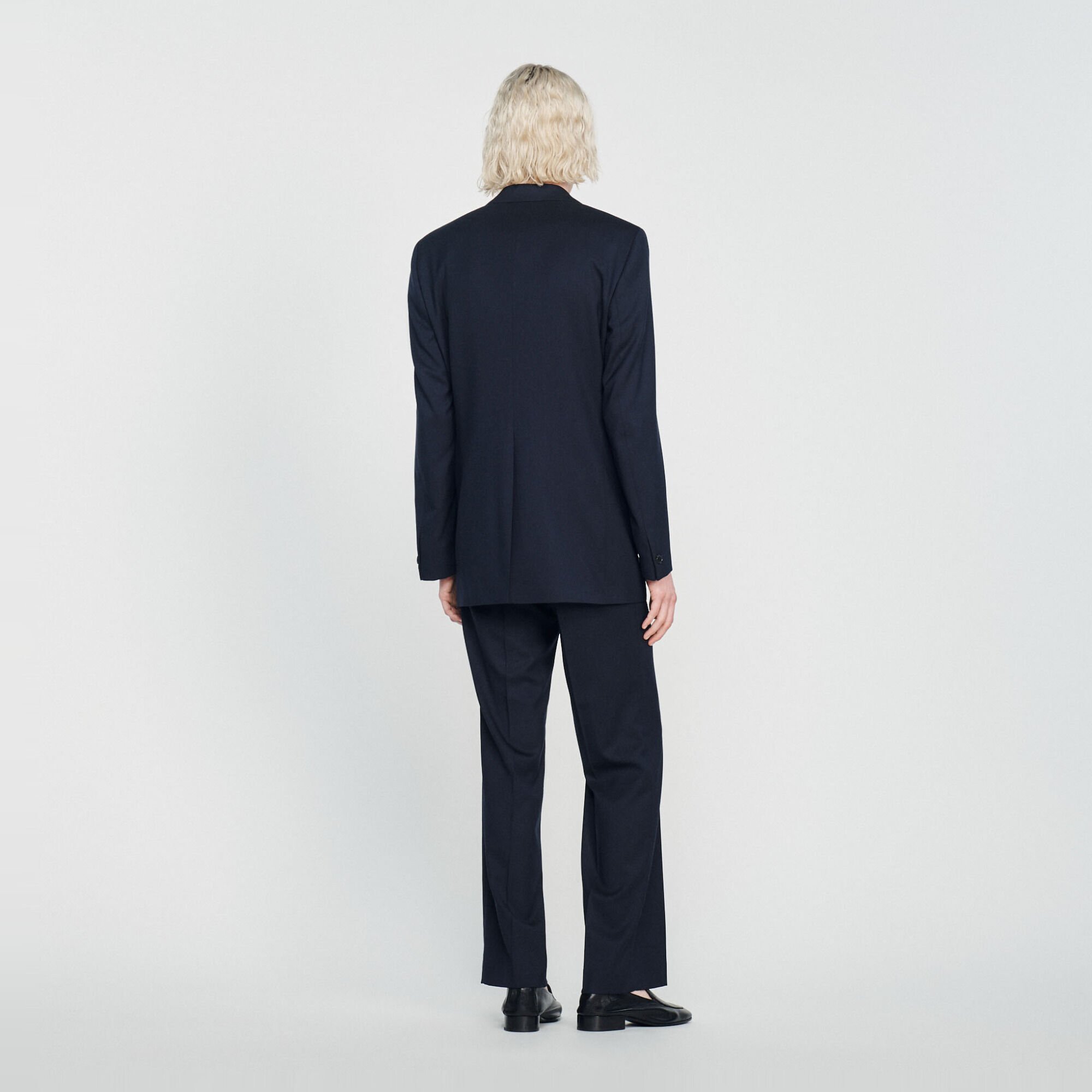 Wool suit jacket