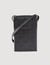 S monogram-embossed small leather bag