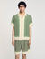 Short-sleeved patterned shirt
