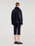 Short shearling coat