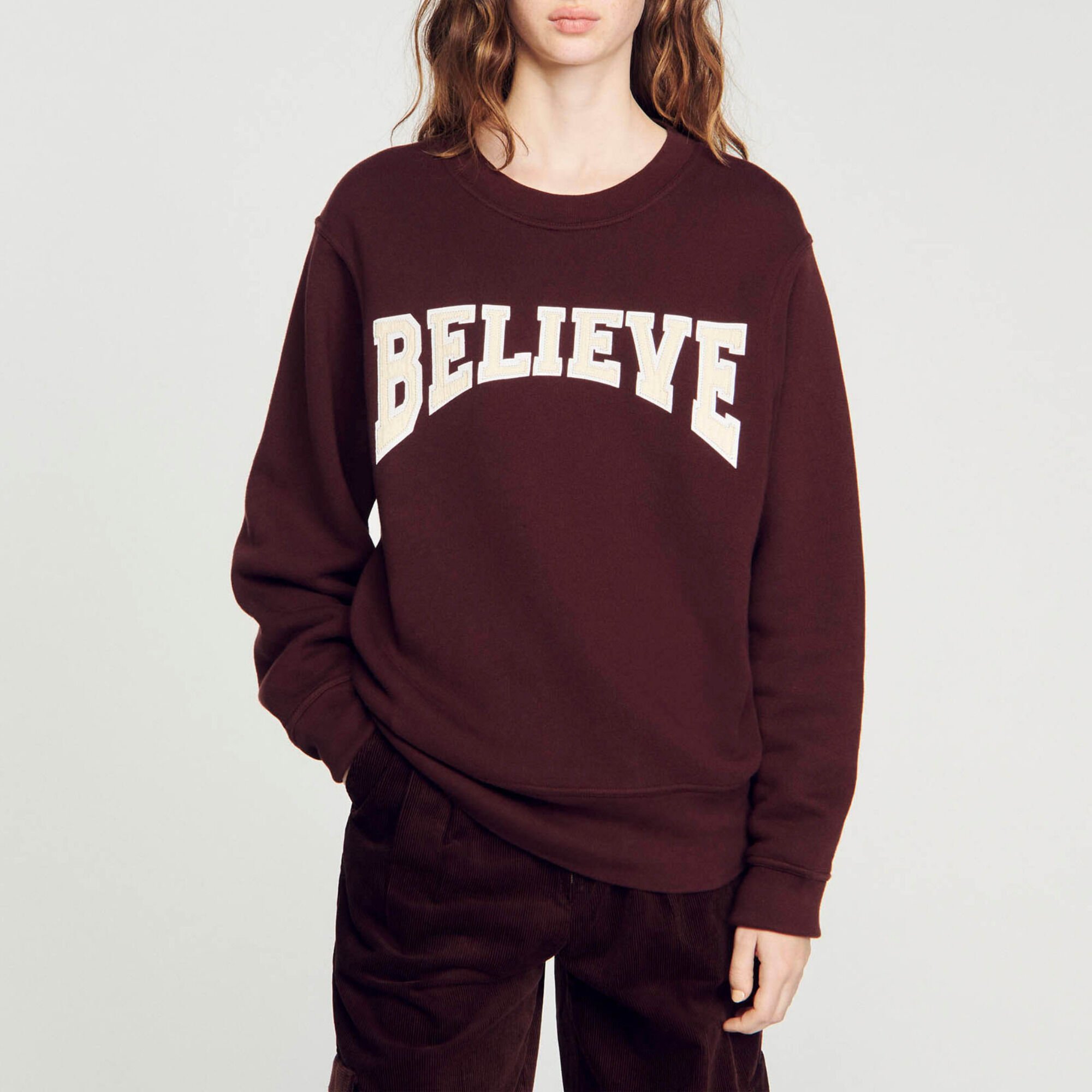 Believe sweatshirt
