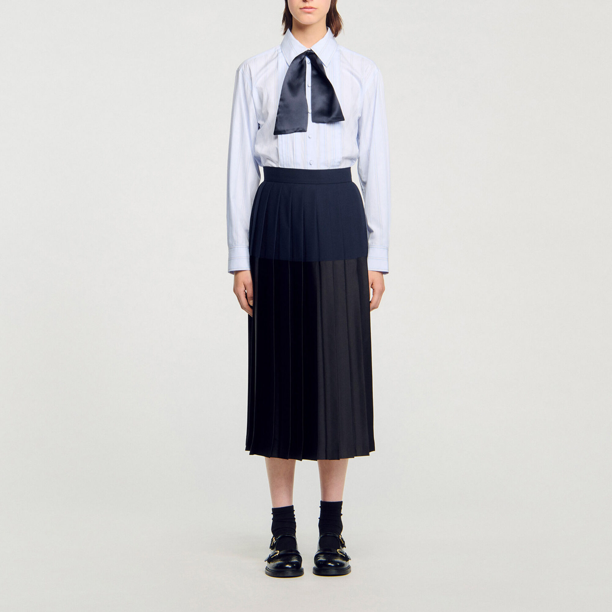 Long pleated skirt - Women | Sandro