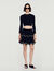 Velvet knit cropped cardigan - Women | Sandro