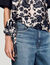 Floral motif T-shirt