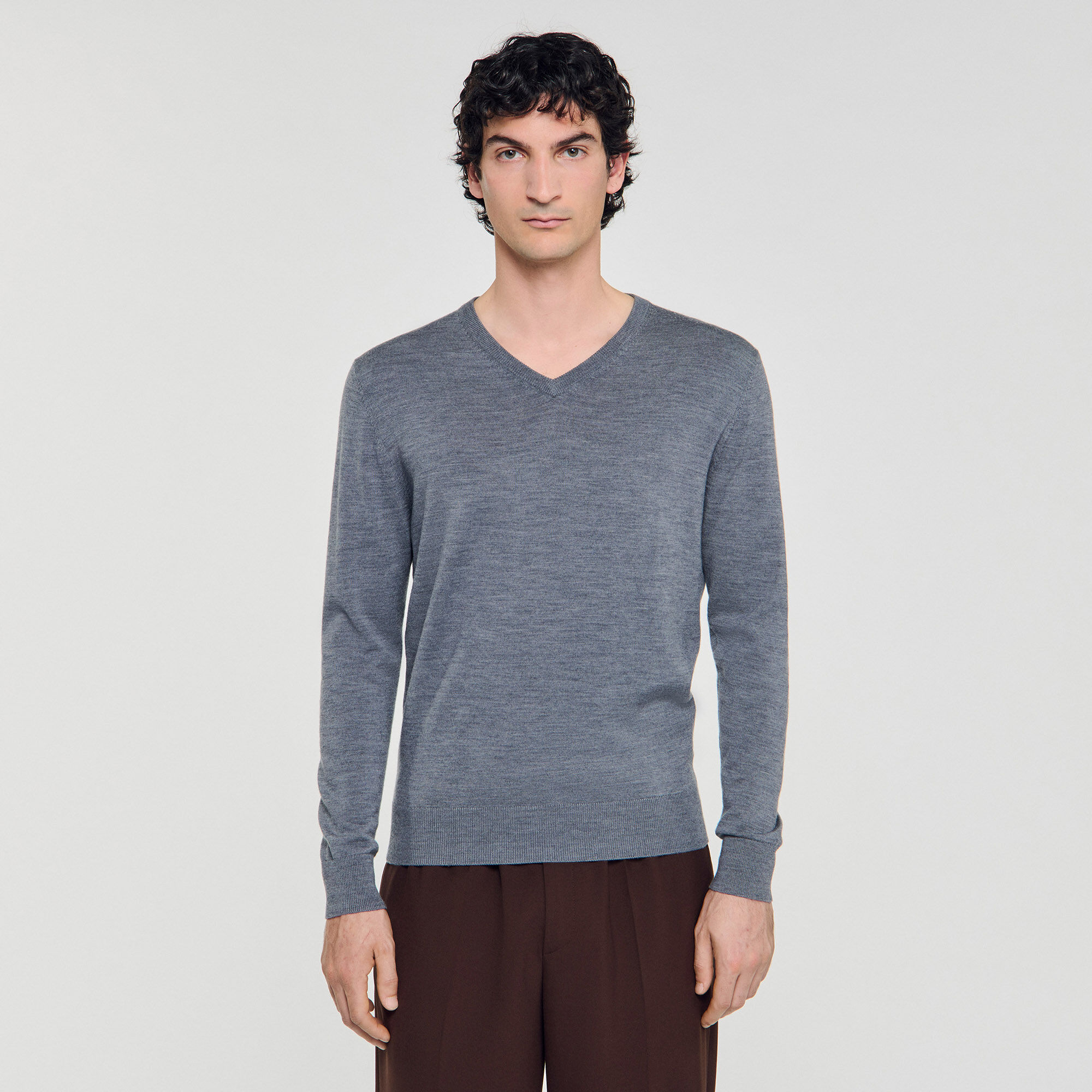 Fine wool jumper