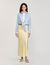 Long satin-effect skirt