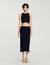 Cropped jumper with chain detail
