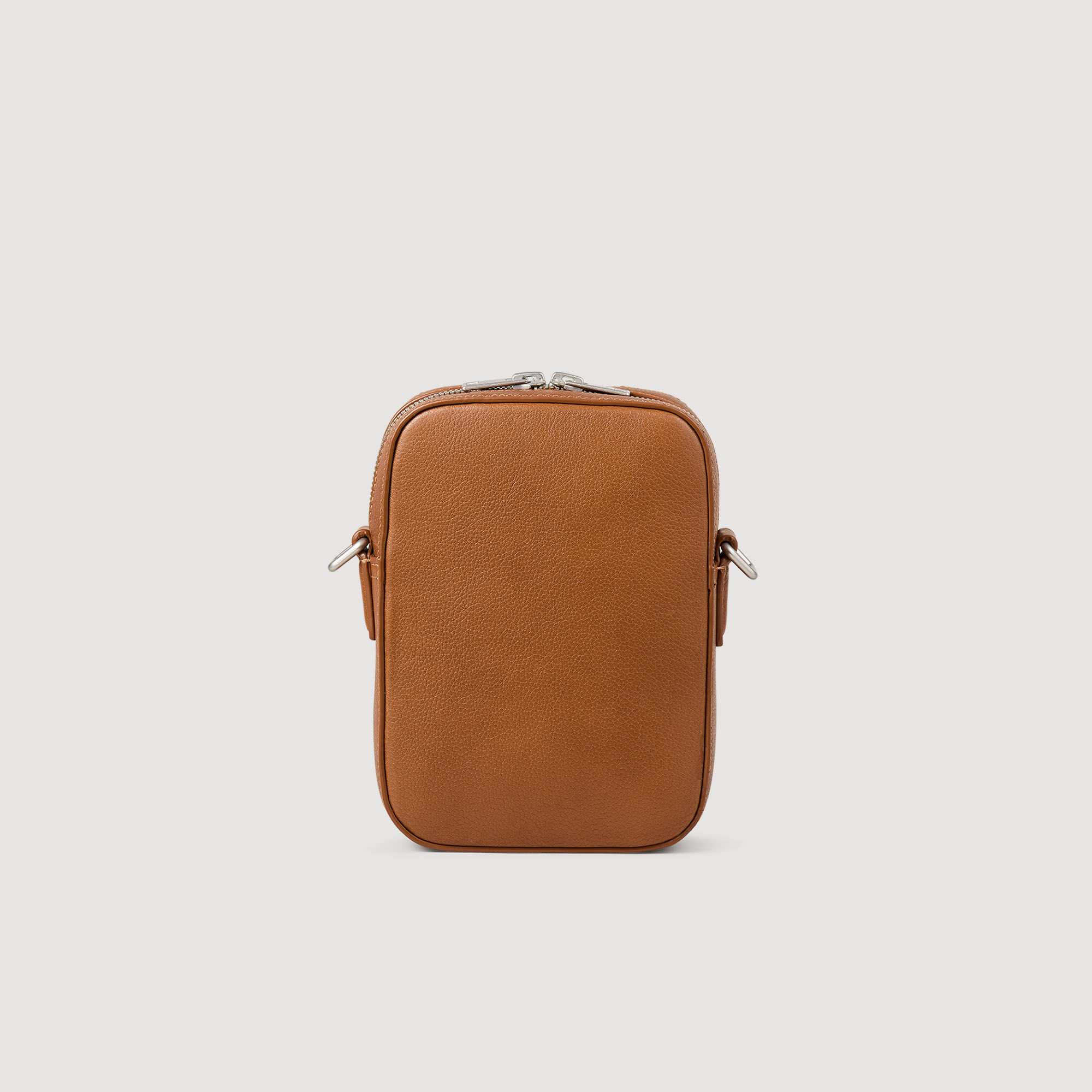 Small grained leather bag