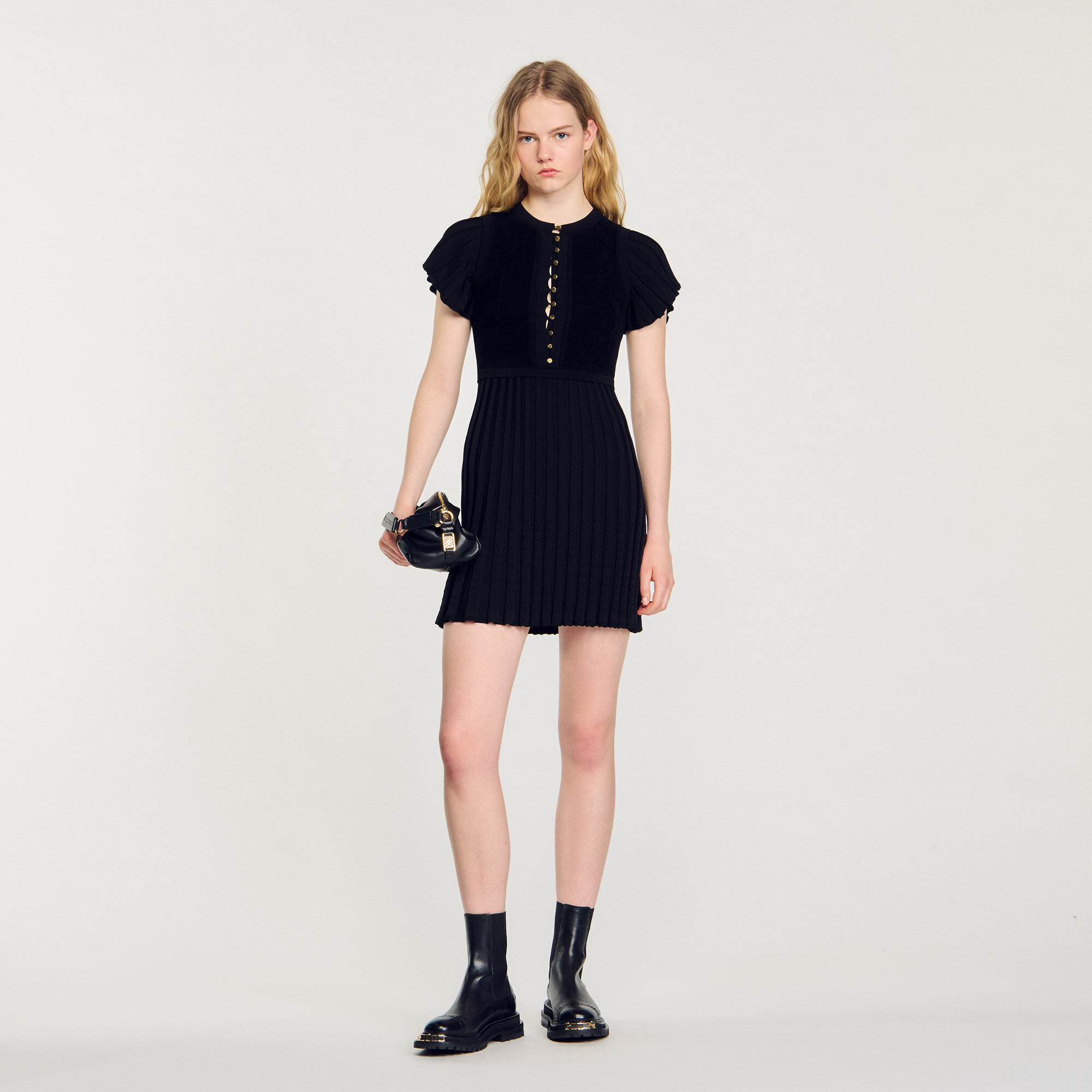 Black dresses for women Sandro Paris