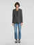 Check tailored jacket