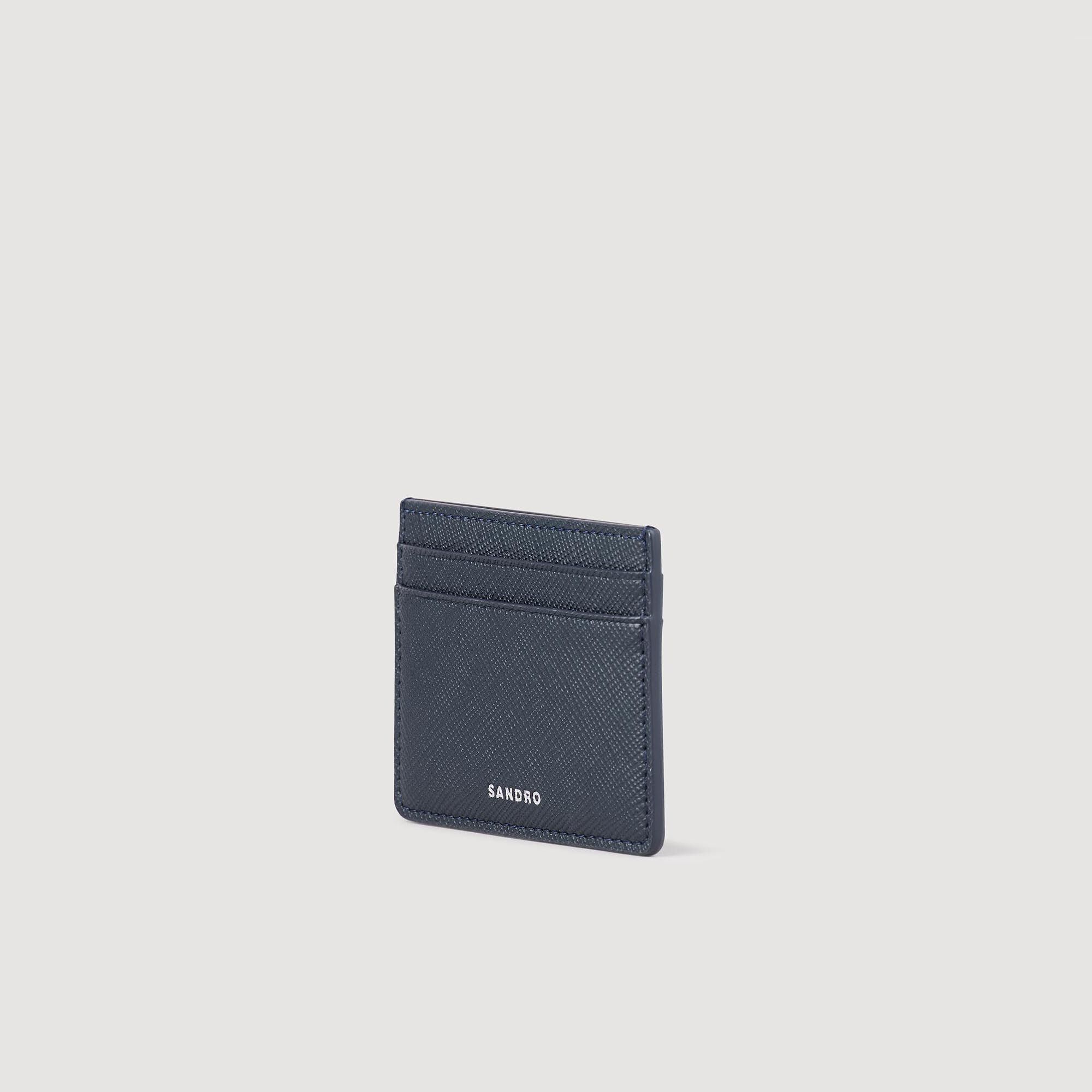 Reconstituted leather cardholder
