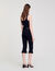 Ruffled capri pants