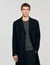 Wool and cashmere coat