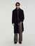 Long wool and cashmere coat - Men | Sandro