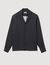 Flowing shirt with spread collar