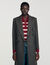 Fitted double-breasted coat