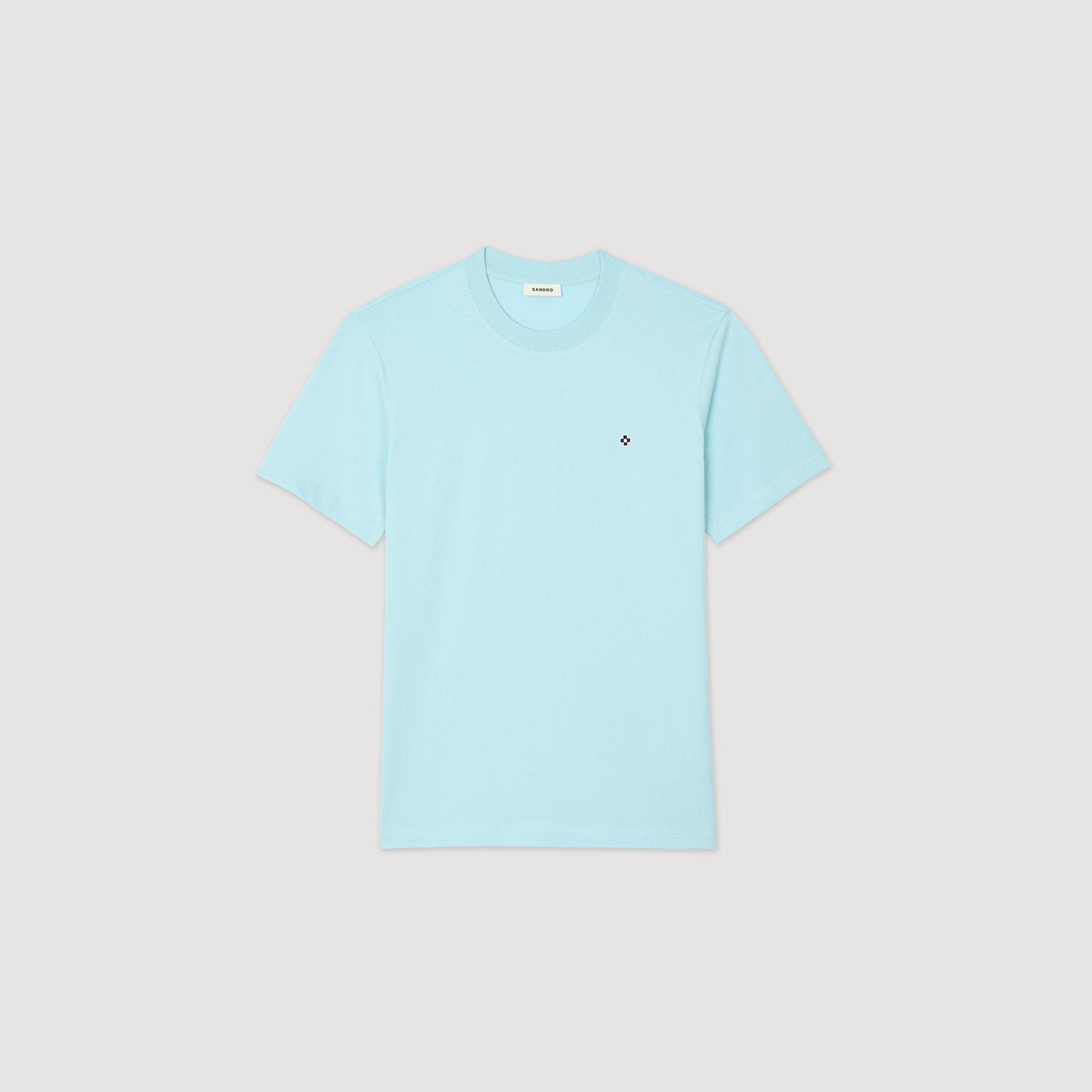 T-shirt with Square Cross patch