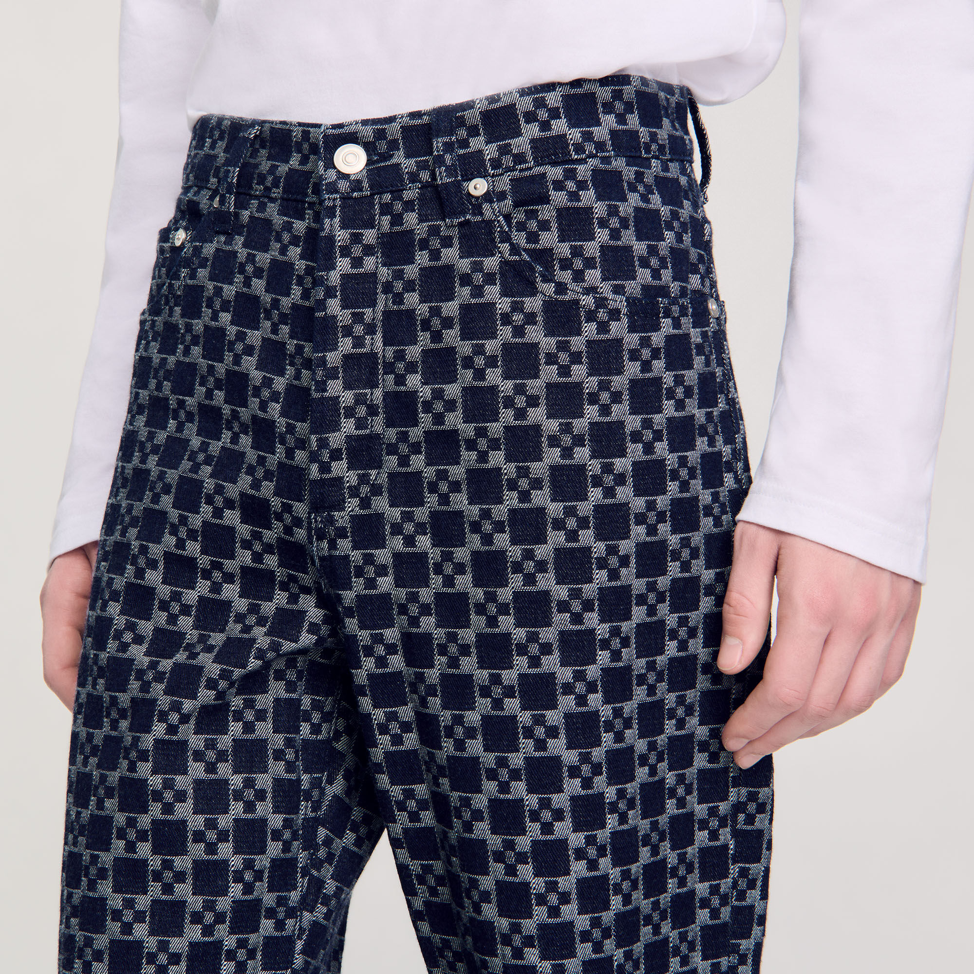 Regular-fit Square Cross jeans