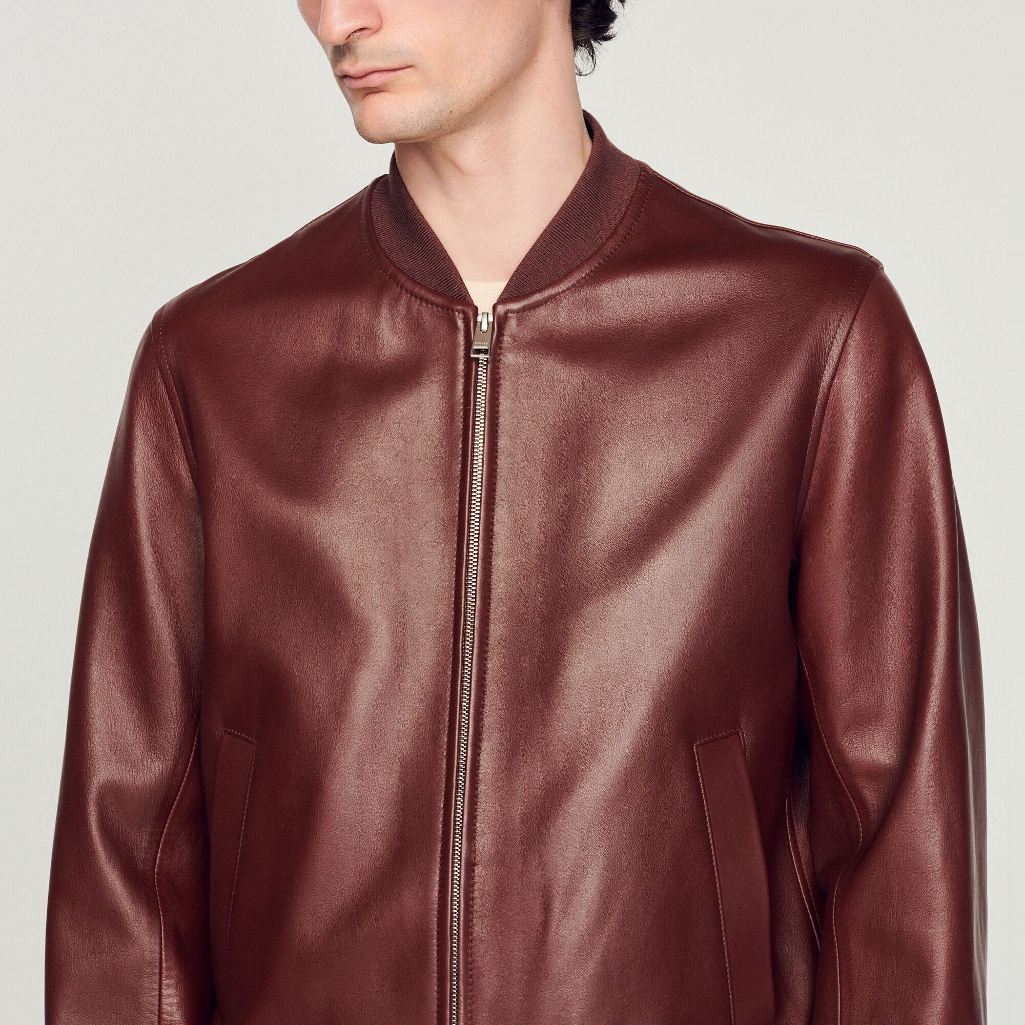 Leather jacket