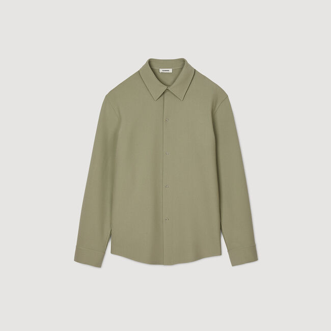 Long-sleeved jersey shirt