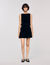 Short two-tone skirt