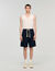 Elasticated waist cotton shorts