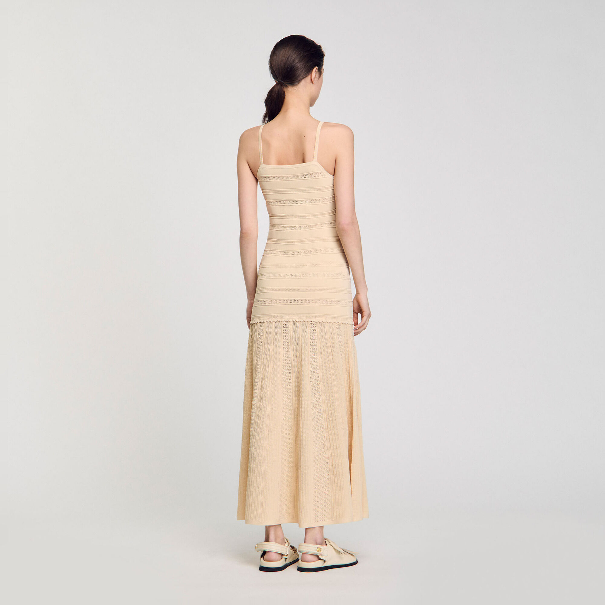 Knit maxi dress