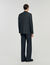 Wide wool suit jacket