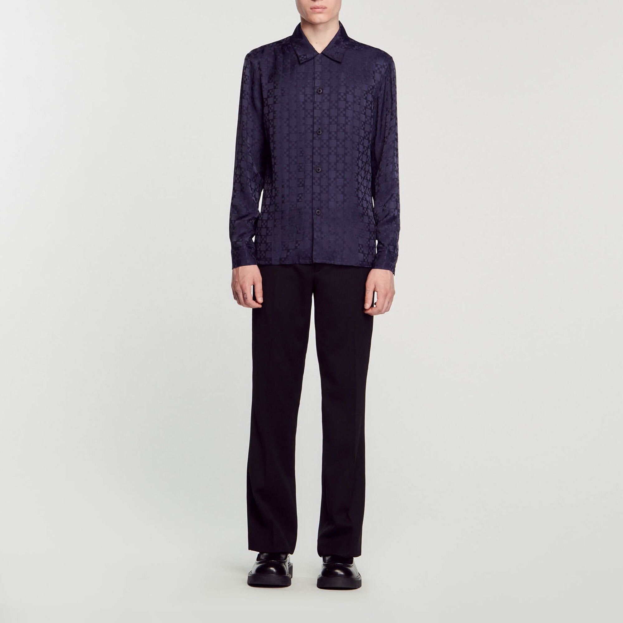 Square cross shirt