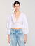 Poplin crop top