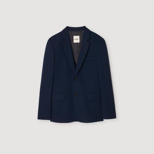 Wool suit jacket