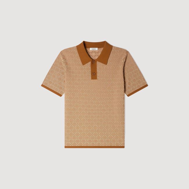 Square Cross polo shirt