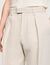 Wide-leg trousers with creases